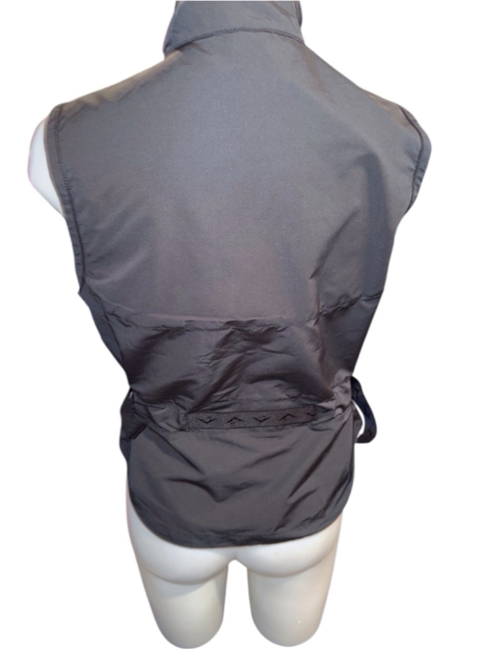 Women's Nike gold rain Vest Size s black - Picture 3 of 5